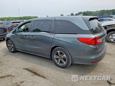 Drugie zdjęcie samochodu z przodu: 2019 HONDA ODYSSEY TOURING VIN:5FNRL6H87KB098489 - miniatura
