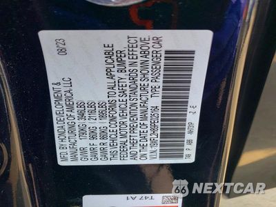 Zdjęcie 13 z 13 samochodu: 2023 HONDA CIVIC SPORT VIN:19XFL2H89PE025164 - miniatura