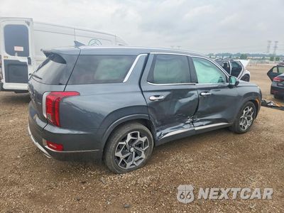 Trzecie zdjęcie samochodu z tyłu: 2022 HYUNDAI PALISADE CALLIGRAPHY VIN:KM8R7DHE8NU470024 - miniatura
