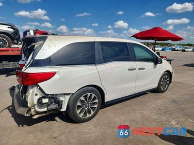 Trzecie zdjęcie samochodu z tyłu: 2024 HONDA ODYSSEY EXL VIN:5FNRL6H62RB005838 - miniatura