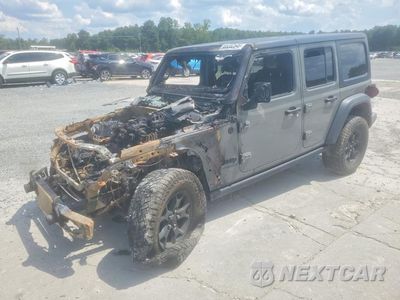 2021 JEEP WRANGLER UNLIMITED SPORT 1C4HJXDN2MW733927 - główne zdjęcie licytacji z USA - miniatura