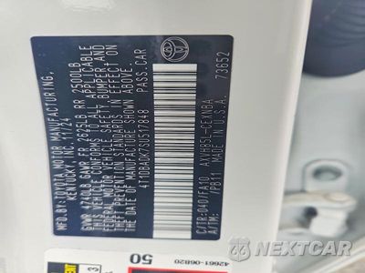 Zdjęcie 12 z 12 samochodu: 2025 TOYOTA CAMRY LE VIN:4T1DBADK7SU517848 - miniatura