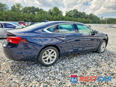 Trzecie zdjęcie samochodu z tyłu: 2015 CHEVROLET IMPALA LT VIN:1G1125S30FU130941 - miniatura