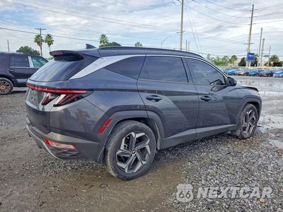 Trzecie zdjęcie samochodu z tyłu: 2022 HYUNDAI TUCSON LIMITED VIN:5NMJE3AE1NH087755 - miniatura