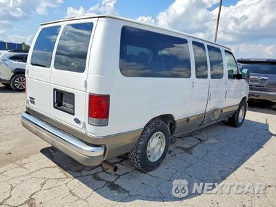 Trzecie zdjęcie samochodu z tyłu: 2003 FORD ECONOLINE E150 WAGON VIN:1FMRE11L43HB32168 - miniatura