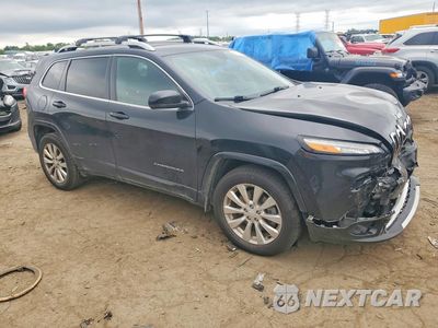 Czwarte zdjęcie samochodu z boku: 2018 JEEP CHEROKEE OVERLAND VIN:1C4PJMJX7JD594417 - miniatura
