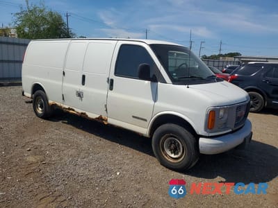 Czwarte zdjęcie samochodu z boku: 2001 GMC SAVANA G3500 VIN:1GTHG39R611100875 - miniatura