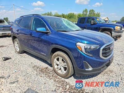Czwarte zdjęcie samochodu z boku: 2021 GMC TERRAIN SLE VIN:3GKALTEVXML317055 - miniatura