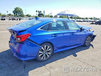 Trzecie zdjęcie samochodu z tyłu: 2023 HONDA CIVIC EX VIN:2HGFE1F72PH304170 - miniatura