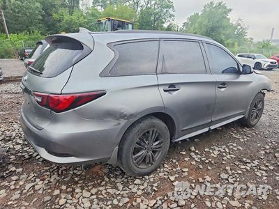 Trzecie zdjęcie samochodu z tyłu: 2020 INFINITI QX60 LUXE VIN:5N1DL0MM4LC528807 - miniatura