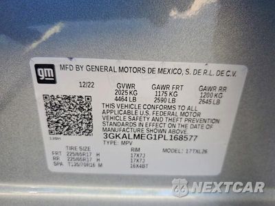 Zdjęcie 13 z 13 samochodu: 2023 GMC TERRAIN SLE VIN:3GKALMEG1PL168577 - miniatura