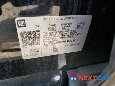 Zdjęcie 12 z 12 samochodu: 2021 CHEVROLET TAHOE C1500 VIN:1GNSCLED8MR372188 - miniatura