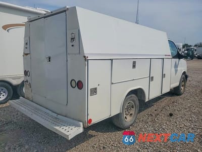 Trzecie zdjęcie samochodu z tyłu: 2016 CHEVROLET EXPRESS G3500 VIN:1GB0GRFG1G1285207 - miniatura