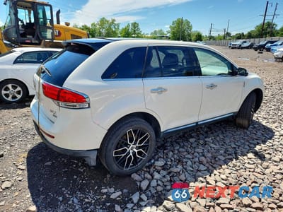 Trzecie zdjęcie samochodu z tyłu: 2012 LINCOLN MKX VIN:2LMDJ8JK6CBL13988 - miniatura