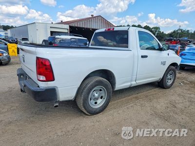 Trzecie zdjęcie samochodu z tyłu: 2021 RAM 1500 CLASSIC TRADESMAN VIN:3C6JR6AG1MG547666 - miniatura
