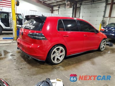 Trzecie zdjęcie samochodu z tyłu: 2017 VOLKSWAGEN GTI S/SE VIN:3VW447AU8HM037027 - miniatura
