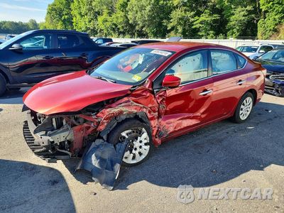 2014 NISSAN SENTRA S 3N1AB7APXEY341330 - główne zdjęcie licytacji z USA - miniatura