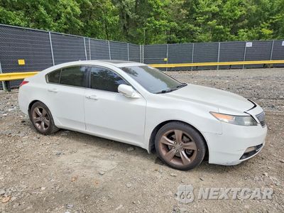 Czwarte zdjęcie samochodu z boku: 2014 ACURA TL ADVANCE VIN:19UUA8F74EA001186 - miniatura