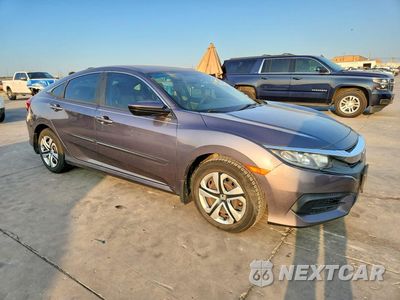 Czwarte zdjęcie samochodu z boku: 2017 HONDA CIVIC LX VIN:19XFC2F5XHE064677 - miniatura
