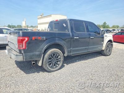 Trzecie zdjęcie samochodu z tyłu: 2017 FORD F150 SUPERCREW VIN:1FTEW1EGXHFB21515 - miniatura