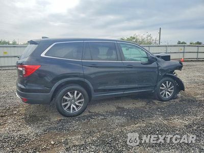Trzecie zdjęcie samochodu z tyłu: 2022 HONDA PILOT EXL VIN:5FNYF6H56NB005748 - miniatura