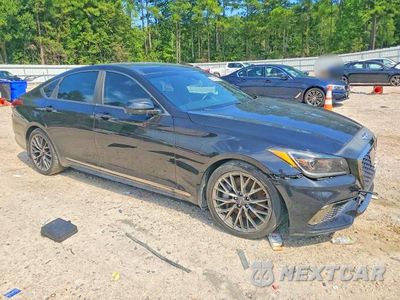 Piąte zdjęcie samochodu w środku: 2018 GENESIS G80 SPORT VIN:KMHGN4JB9JU241309 - miniatura