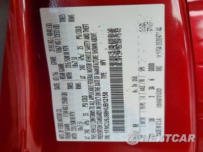 Zdjęcie 13 z 13 samochodu: 2017 FORD ESCAPE TITANIUM VIN:1FMCU9J98HUB12158 - miniatura