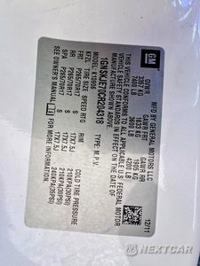 Zdjęcie 10 z 10 samochodu: 2012 CHEVROLET SUBURBAN K1500 LT VIN:1GNSKJE70CR204318 - miniatura