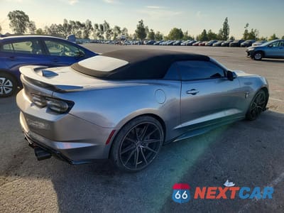 Trzecie zdjęcie samochodu z tyłu: 2022 CHEVROLET CAMARO SS VIN:1G1FF3D72N0100375 - miniatura