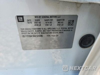 Zdjęcie 12 z 12 samochodu: 2016 CHEVROLET MALIBU LIMITED LT VIN:1G11C5SA1GU124305 - miniatura