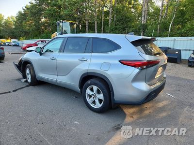Drugie zdjęcie samochodu z przodu: 2023 TOYOTA HIGHLANDER LE VIN:5TDKDRBHXPS039982 - miniatura