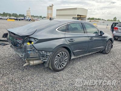 Trzecie zdjęcie samochodu z tyłu: 2024 HYUNDAI SONATA HYBRID SEL VIN:KMHL34JJ8RA101728 - miniatura