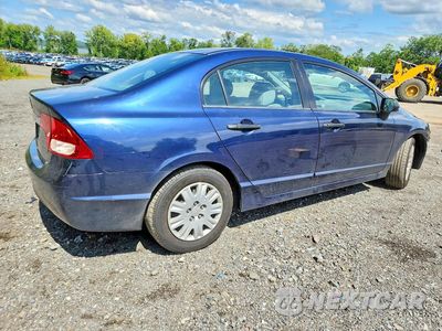 Trzecie zdjęcie samochodu z tyłu: 2010 HONDA CIVIC VP VIN:2HGFA1F35AH587910 - miniatura