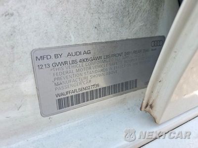 Zdjęcie 12 z 12 samochodu: 2014 AUDI A4 PREMIUM PLUS VIN:WAUFFAFL5EN027735 - miniatura