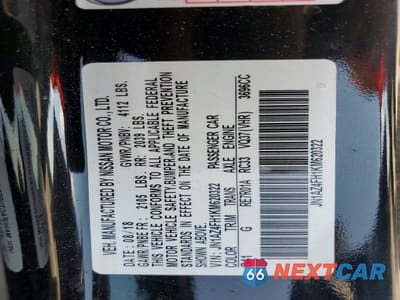 Zdjęcie 12 z 12 samochodu: 2019 NISSAN 370Z ROADSTER VIN:JN1AZ4FH1KM620322 - miniatura