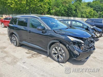 Czwarte zdjęcie samochodu z boku: 2023 NISSAN ROGUE SV VIN:5N1BT3BB8PC949607 - miniatura