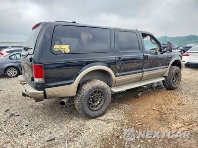 Trzecie zdjęcie samochodu z tyłu: 2005 FORD EXCURSION EDDIE BAUER VIN:1FMSU45P25ED44378 - miniatura