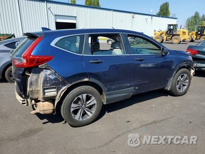 Trzecie zdjęcie samochodu z tyłu: 2018 HONDA CR-V LX VIN:2HKRW6H30JH207189 - miniatura