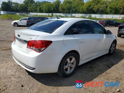 Trzecie zdjęcie samochodu z tyłu: 2011 CHEVROLET CRUZE LT VIN:1G1PF5S9XB7203678 - miniatura