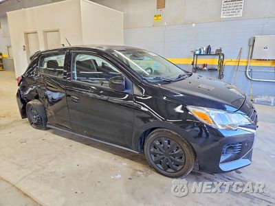 Czwarte zdjęcie samochodu z boku: 2021 MITSUBISHI MIRAGE ES VIN:ML32AUHJ7MH003496 - miniatura
