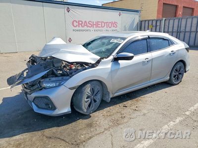 2018 HONDA CIVIC EXL SHHFK7H7XJU229768 - główne zdjęcie licytacji z USA - miniatura