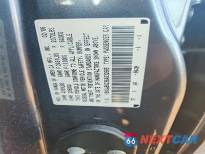 Zdjęcie 12 z 12 samochodu: 2006 ACURA TL 3.2 VIN:19UUA66236A032665 - miniatura