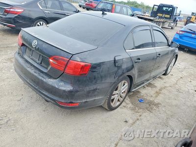 Trzecie zdjęcie samochodu z tyłu: 2012 VOLKSWAGEN JETTA GLI VIN:3VW567AJ2CM460182 - miniatura