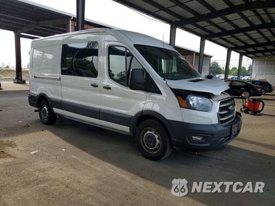 Czwarte zdjęcie samochodu z boku: 2020 FORD TRANSIT 150 DELIVERY VAN VIN:1FTYE1C88LKA01806 - miniatura