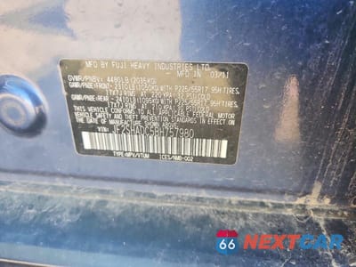 Zdjęcie 12 z 12 samochodu: 2011 SUBARU FORESTER 2.5X PREMIUM VIN:JF2SHADC5BH757980 - miniatura