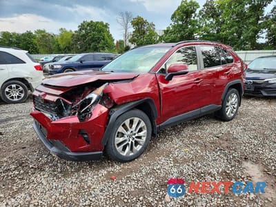 2019 TOYOTA RAV4 XLE PREMIUM JTMA1RFVXKD036668 - główne zdjęcie licytacji z USA - miniatura