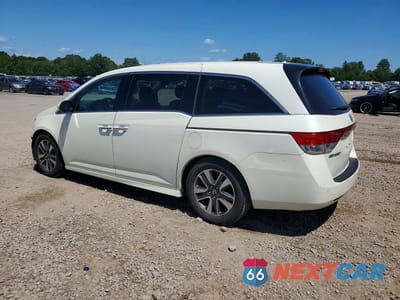 Drugie zdjęcie samochodu z przodu: 2015 HONDA ODYSSEY TOURING VIN:5FNRL5H93FB084419 - miniatura