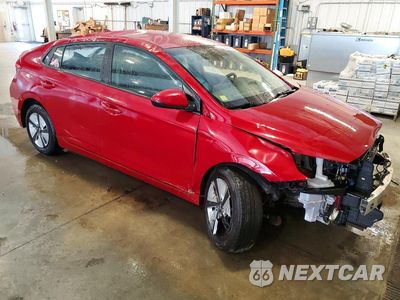 Czwarte zdjęcie samochodu z boku: 2021 HYUNDAI IONIQ BLUE VIN:KMHC65LC7MU261554 - miniatura