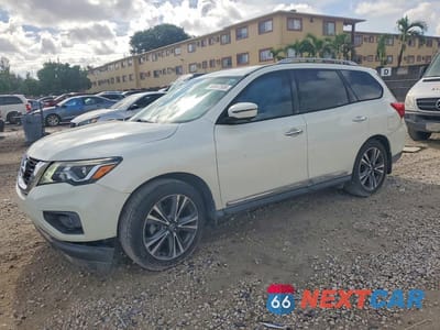 2019 NISSAN PATHFINDER PLATINUM 5N1DR2MN6KC633740 - główne zdjęcie licytacji z USA - miniatura