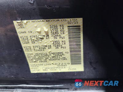 Zdjęcie 13 z 13 samochodu: 2015 NISSAN TITAN S VIN:1N6AA0EJ2FN502259 - miniatura